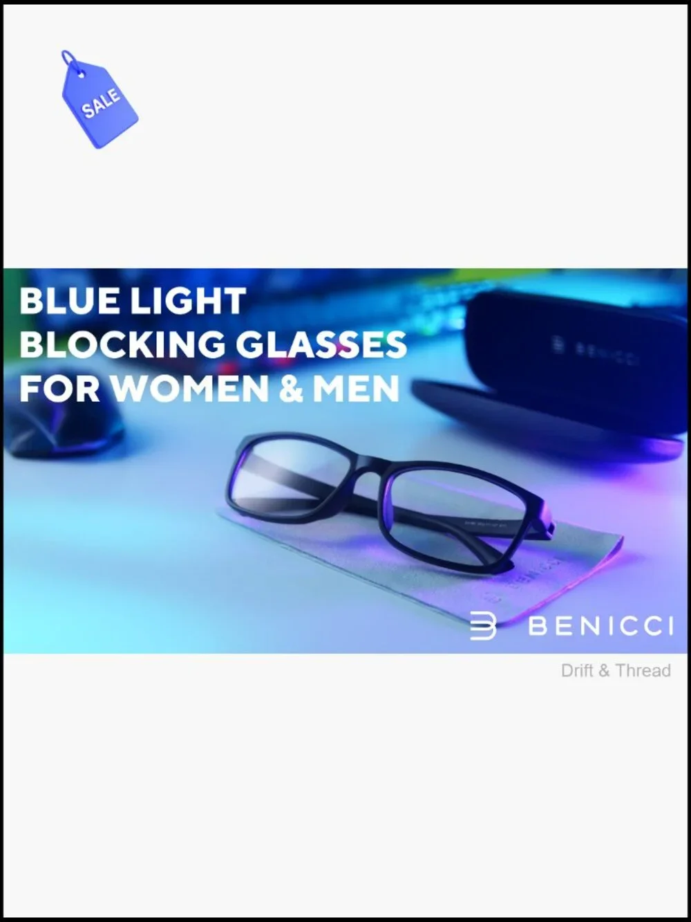 Blue Light Blocking Glasses Unisex Ease Digital Eye Strain Headache Computer